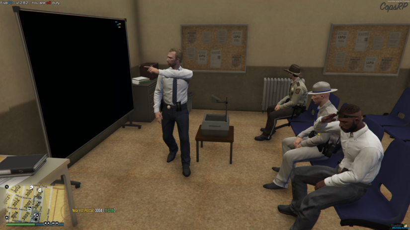 CopsRP in Meeting taking Direction